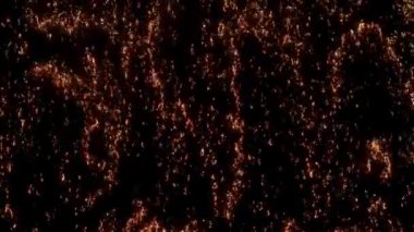 Arka planda yanma, yanma. 02