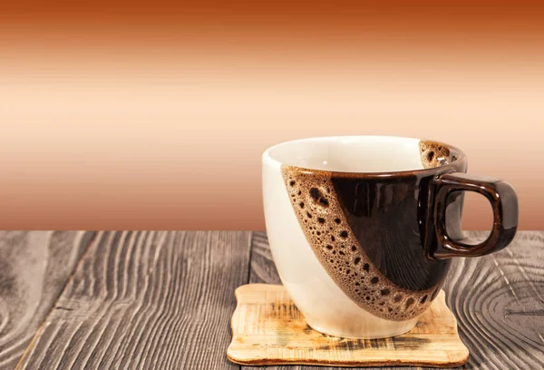 木製の表面にコーヒー — ストック写真
