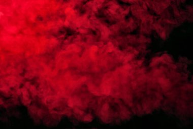 siyah duvar kağıtları ve arka planlar için kırmızı duman Buhar