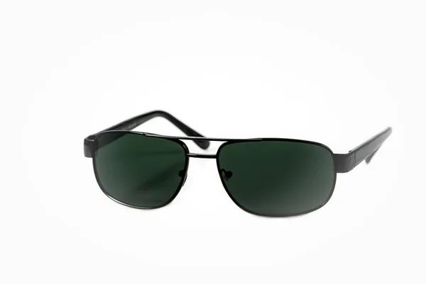 Men Black Sunglasses Isolated White Background Fashion Concept — Stock Photo, Image