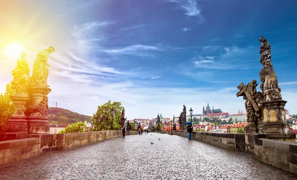 Praga Capital República Checa Estado Europeu Visões Históricas — Fotografia de Stock