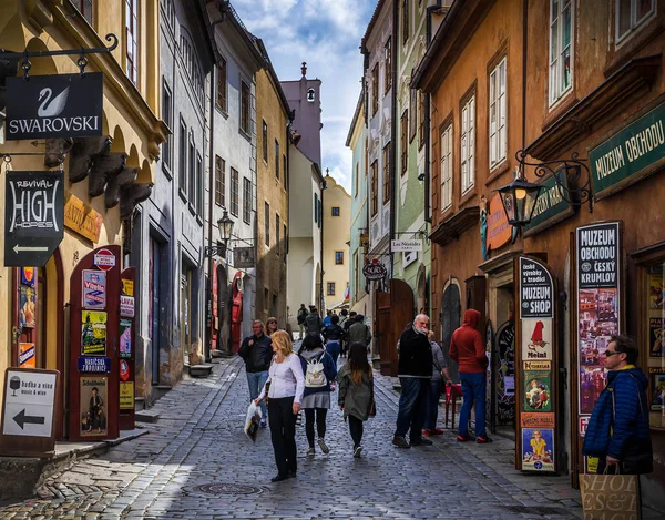 Cesky Krumlov Ciudad República Checa Centro Histórico Europeo Esplendor —  Fotos de Stock