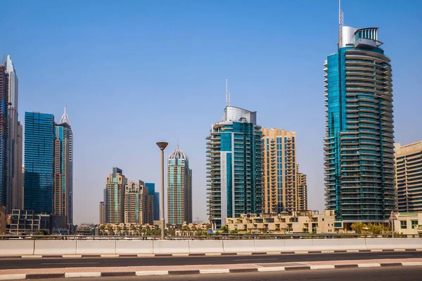 General View Dubai Marina City Skyline — Stock Photo, Image