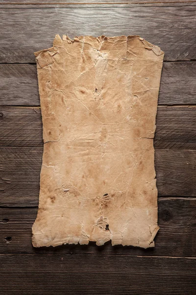 Vintage Üres Papír Fából Készült Háttér — Stock Fotó
