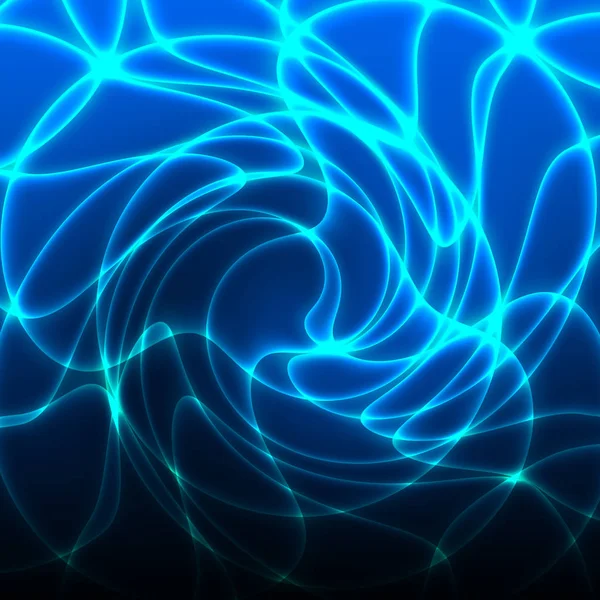 Abstrakter Twirl Grunge Hintergrund Blauer Whirlpool — Stockfoto