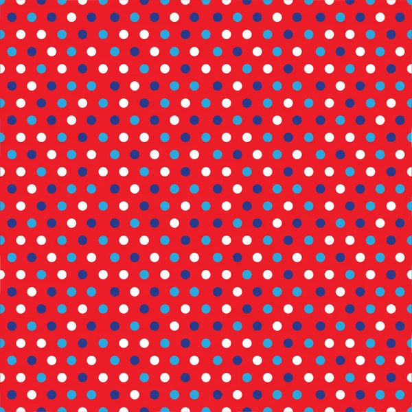 Juli Hintergrund Mit Bunten Kreisen Auf Rotem Hintergrund — Stockfoto
