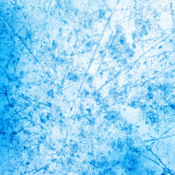 Textured Blue Frozen Ice Winter Background — Stock Photo, Image