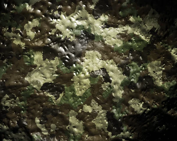 Fond Militaire Camouflage Coloré Avec Des Rayures — Photo