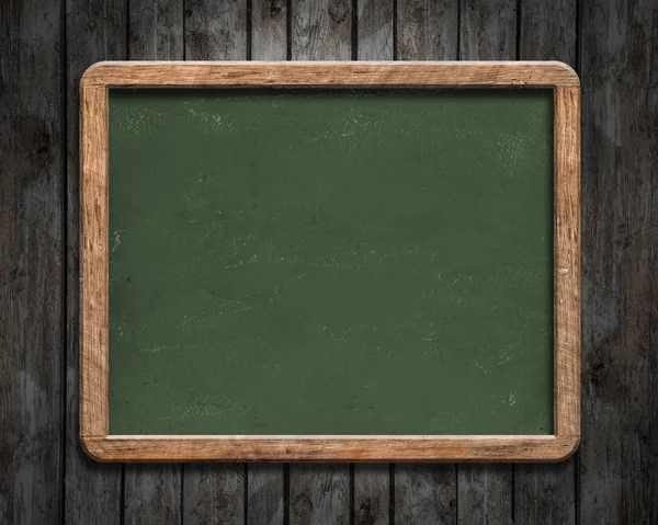 Eski yeşil kara tahta ahşap arka plan