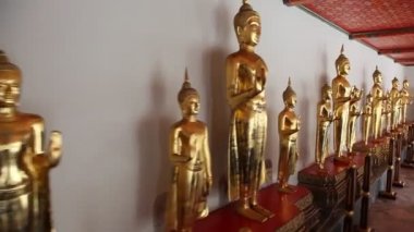 Buda heykelleri Tayland Wat Pho Tapınak