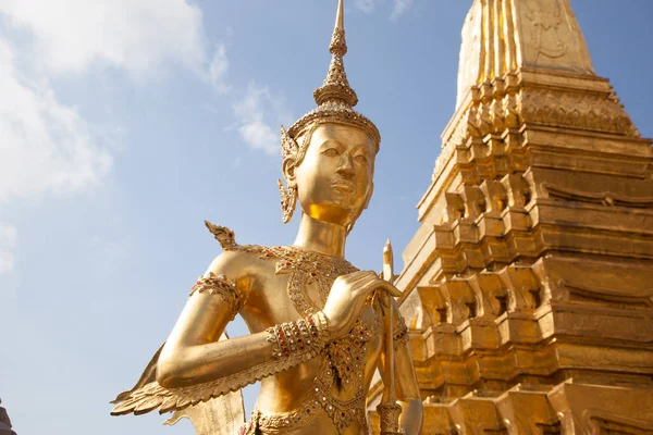 Gold Nara Grand Palace Bangkok Thailand — Stock Photo, Image