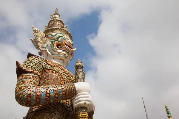 Guardián Del Demonio Wat Phra Kaew Grand Palace Bangkok — Foto de Stock