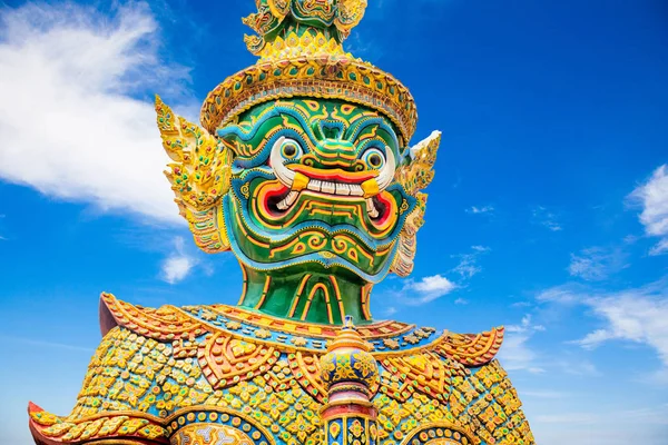 Demon Guardian Wat Phra Kaew Grand Palace Bangkok — Stock Photo, Image