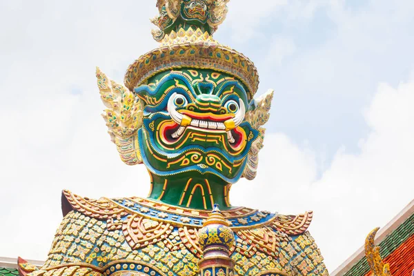 Guardián Del Demonio Wat Phra Kaew Grand Palace Bangkok — Foto de Stock