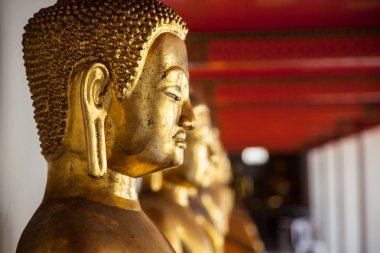 Tayland Wat Pho Temple Buda heykeli