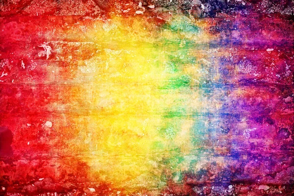 Abstracte Grunge Achtergrond Regenboogkleuren — Stockfoto