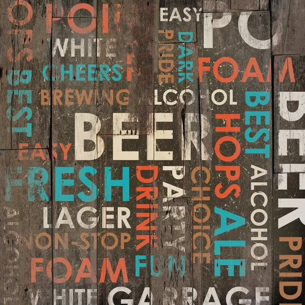 Different Types Menu Lettering Grunge Background — Stock Photo, Image