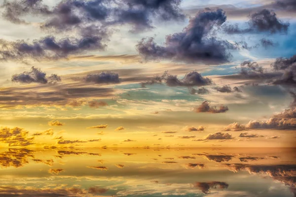 Schöner Sonnenaufgang Indischen Ozean — Stockfoto