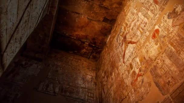 ルクソール エジプトのカルナック神殿 — ストック動画