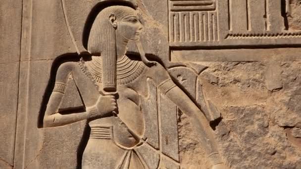ルクソール エジプトのカルナック神殿 — ストック動画