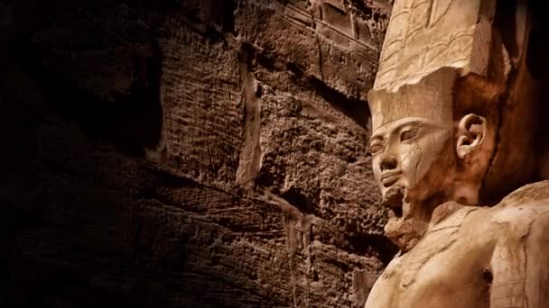 Karnak Templom Luxor Egyiptom — Stock videók