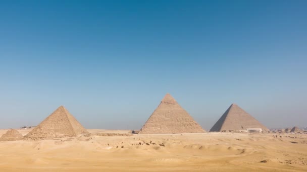 Egypt Káhira - Giza. Celkový pohled z pyramidy