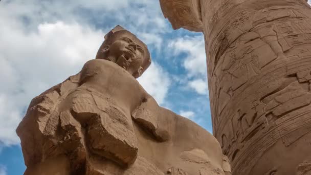 Templo Karnak Luxor Egipto — Vídeos de Stock