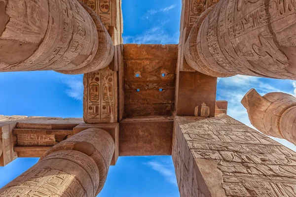 Karnak Templom Luxor Egyiptom — Stock Fotó