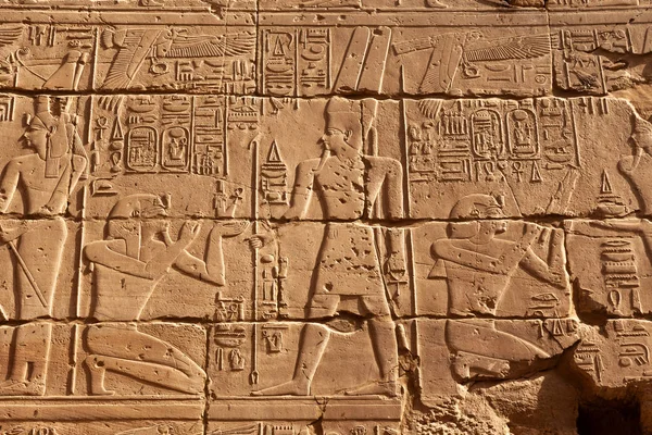 Karnak Tempelet Luxor Egypt – stockfoto