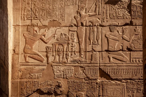 Ναός Καρνάκ Στο Λούξορ Της Αιγύπτου — Φωτογραφία Αρχείου