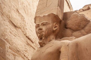 Karnak temple in Luxor, Egypt clipart