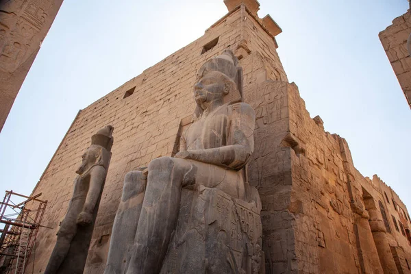 Świątynia Karnak Luksorze Egipt — Zdjęcie stockowe