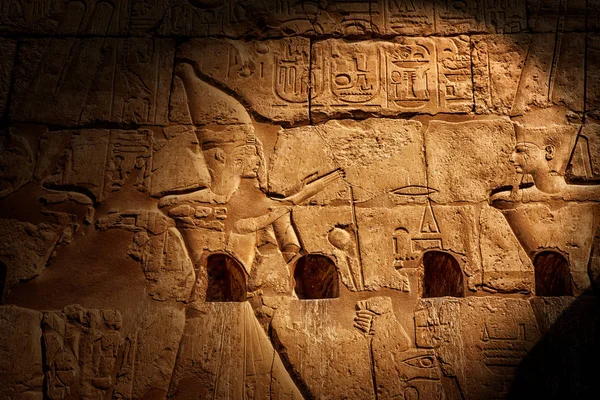 Templo Karnak Luxor Egito Imagens Royalty-Free