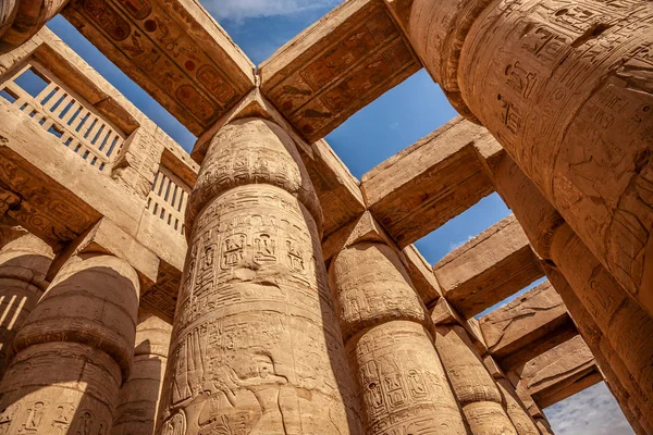 Karnak Templom Luxor Egyiptom — Stock Fotó