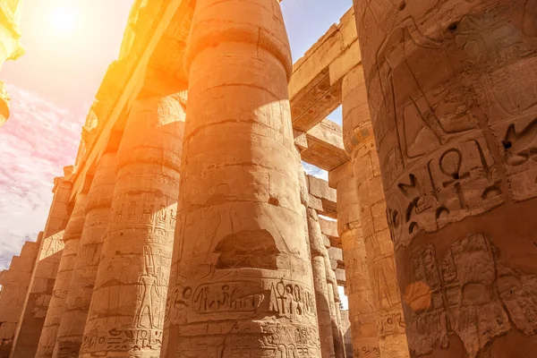 Карнакський Храм Розкоші Єгипет — стокове фото