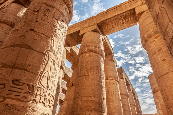 Karnak Tempel Luxor Ägypten — Stockfoto