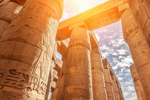 Karnak Templom Luxor Egyiptom — Stock Fotó