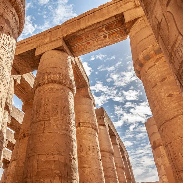 ルクソール エジプトのカルナック神殿 — ストック写真
