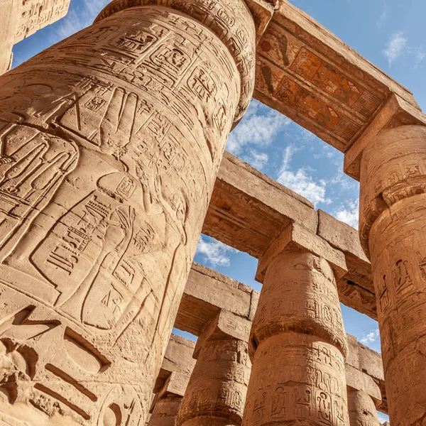 Karnak Templom Luxor Egyiptom — Stock Fotó