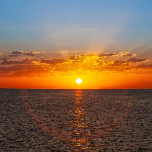 Beautiful Sunrise Red Sea — Stock Photo, Image