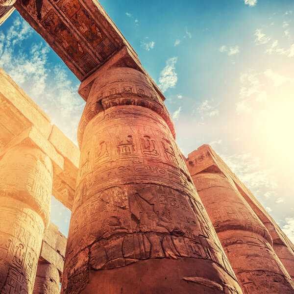 Karnak temple in Luxor, Egypt