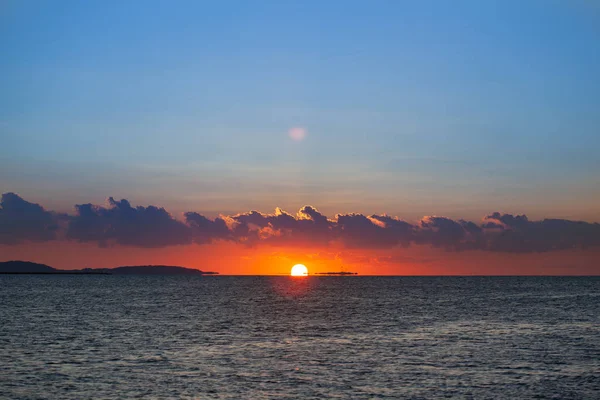 Sunrise over the red sea — Stock Photo, Image