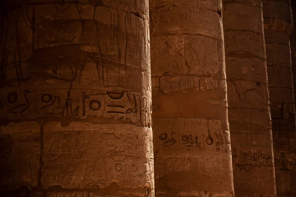 Tempio di Karnak a Luxor, Egitto — Foto Stock