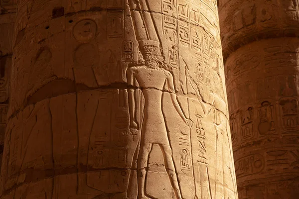 Karnak temple in Luxor, — Stock Photo, Image
