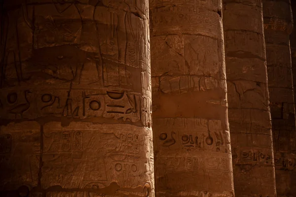 Templo de Karnak em Luxor, Egito Fotos De Bancos De Imagens Sem Royalties