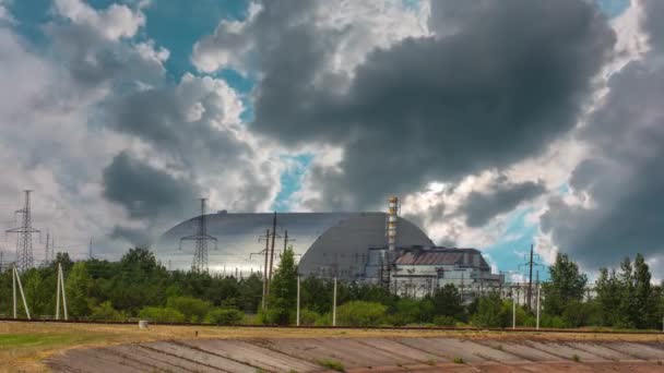 Kärnkraftverk — Stockvideo