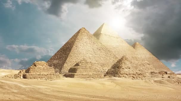 Vue générale des pyramides — Video