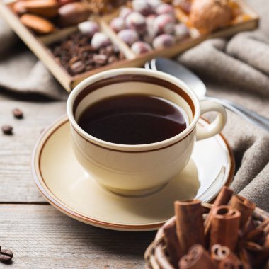 Sonbahar, kış hygge ev dekorasyonu kompozisyon, coziness kavramı