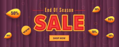 Yatay Stil Büyük Satış Web Sitesi Alışveriş Reklam Afiş, Vektör Elemanları Tasarım