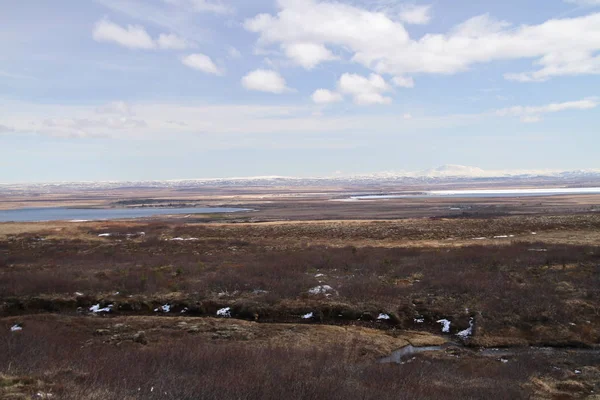 아이슬란드에서도 그리고 아이슬란드에서 국가에 여행에에서도 아이슬란드의 Beautifull 자연입니다 서사시 Landsacapes입니다 — 스톡 사진